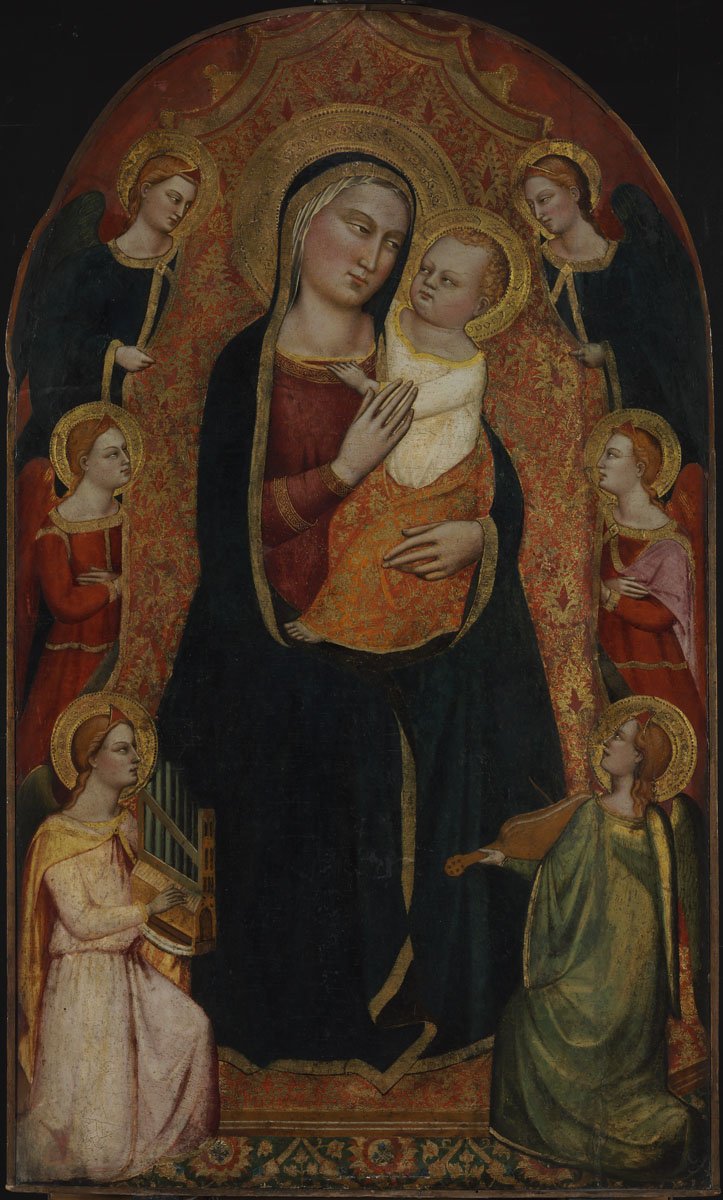 Madonna col Bambino e sei angeli