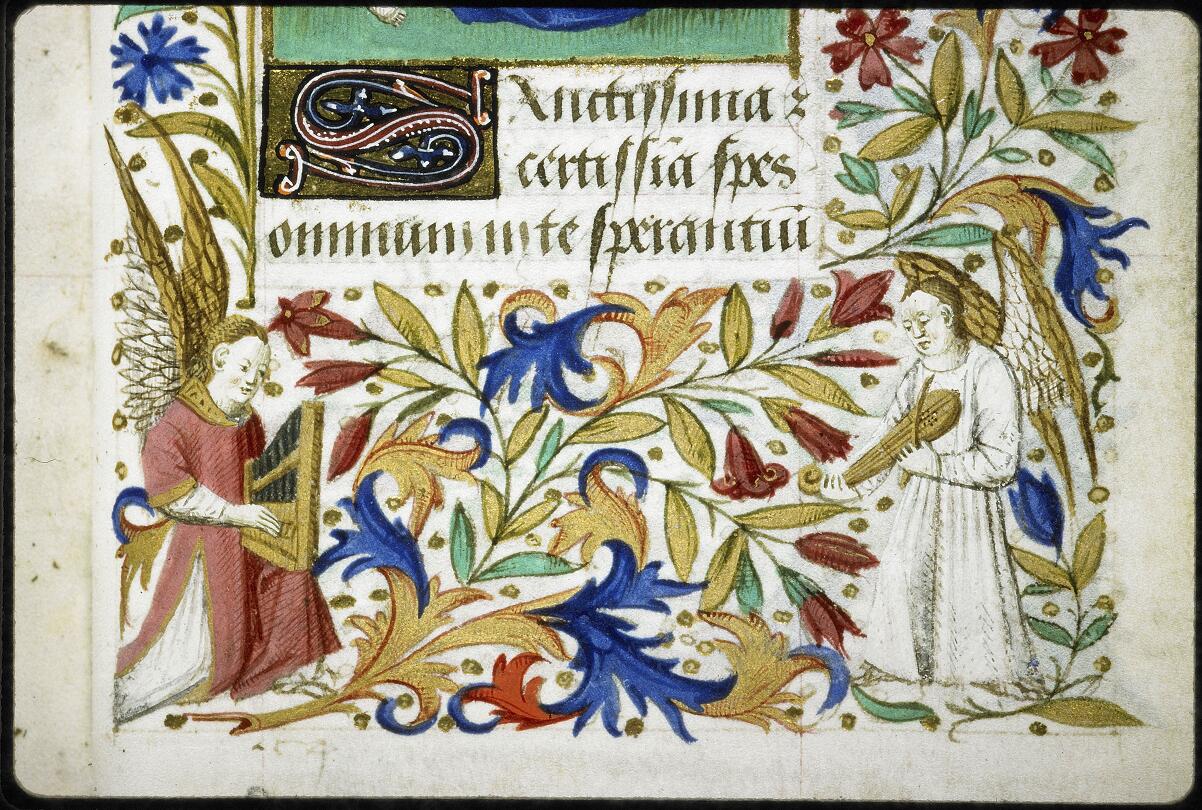 Horae ad usum romanum, Angeli musicisti