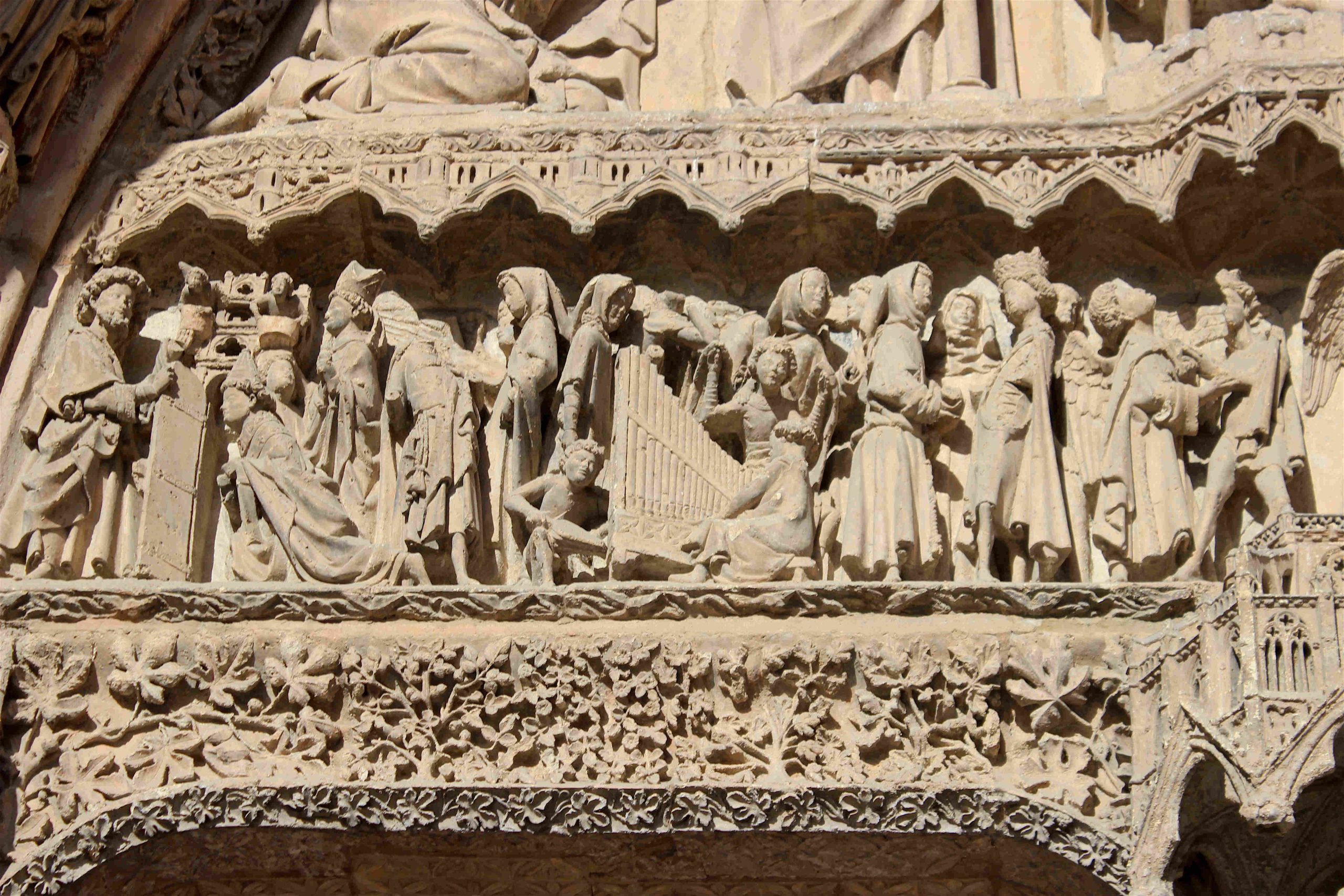 Il portale del Giudizio Universale alla Cattedrale di Leòn